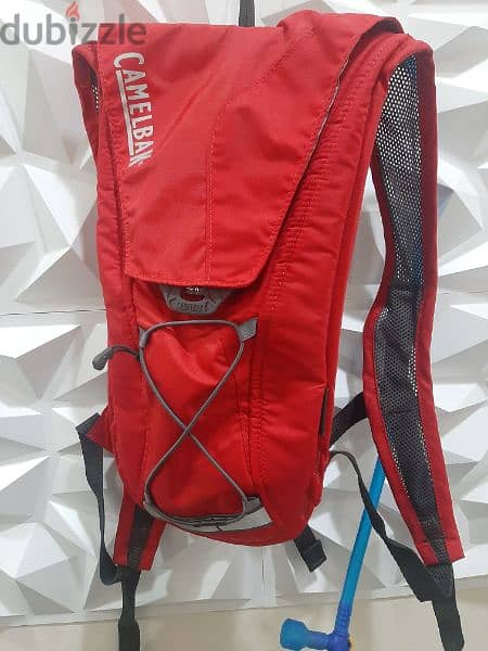 Camelbak hydration bag red classic 2