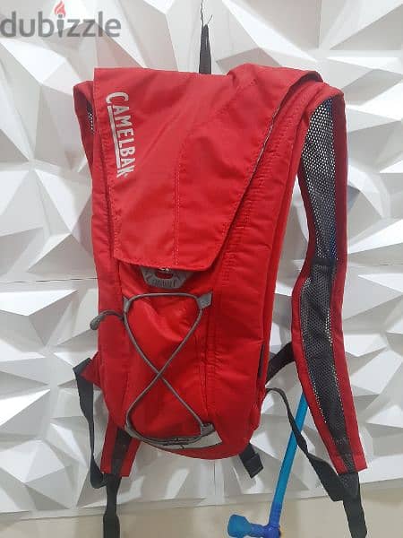 Camelbak hydration bag red classic 3