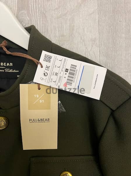 Woman army jacket brand new ( bull and bear ) 2