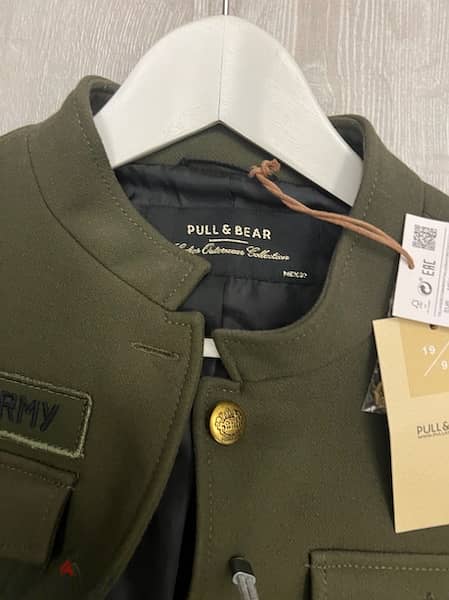 Woman army jacket brand new ( bull and bear ) 3