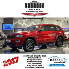 Jeep Grand Cherokee *Trail Hawkedition* 2017 Fully loaded *Under war 0