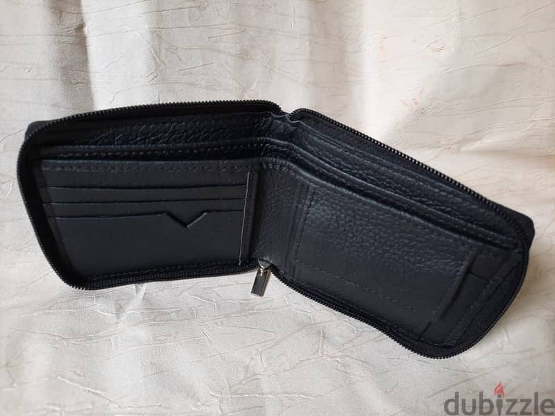 Leather wallet  full Zip 0