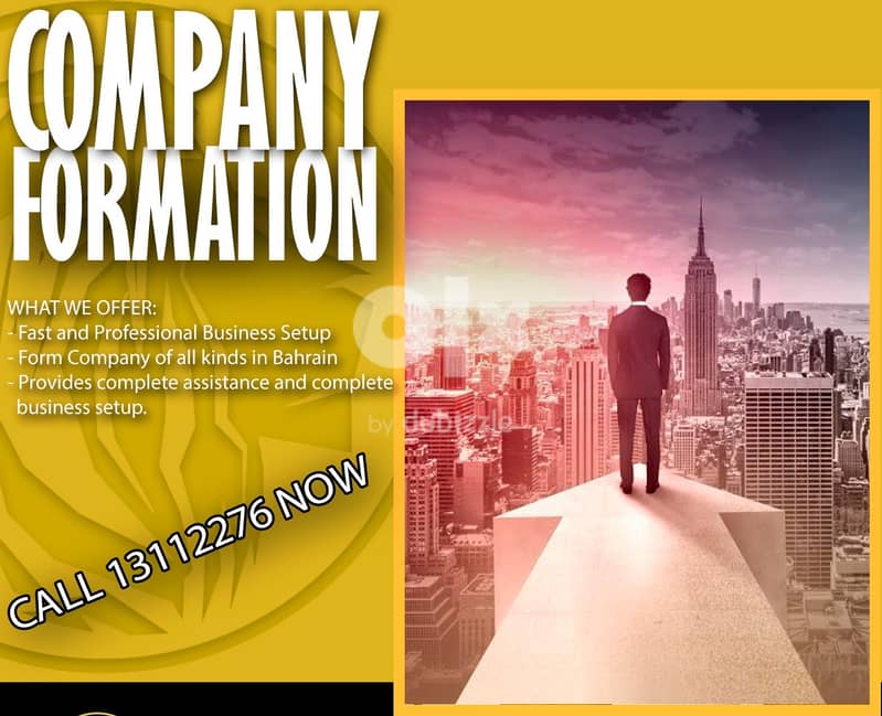 Company Formation INCLUDE ALL”! Only 19 BHD 0