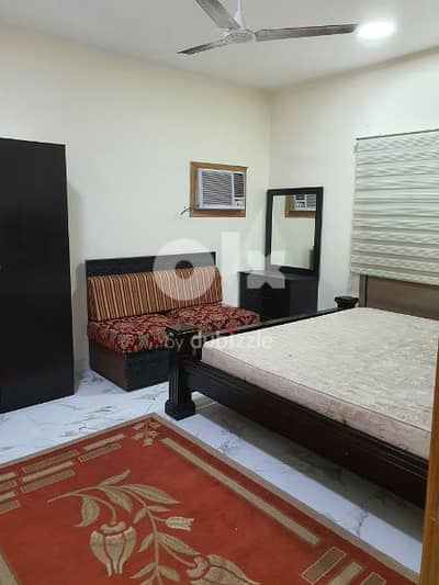 For rent a fully furnished studio, including electricity, in Riffa,