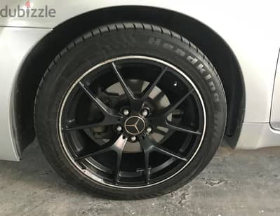 AMG 18inch alloy wheel for sale with tire.