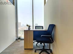 Monthly   commercial  office  only75  BHD for one years contact