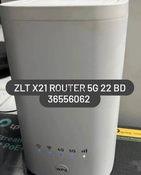 zlt x21 5g router indoor with adapter wify 0