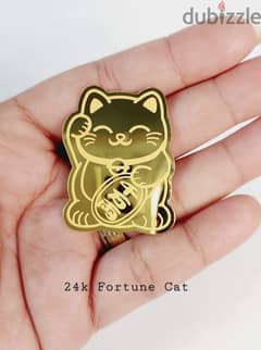 24k Gold Fortune Cat