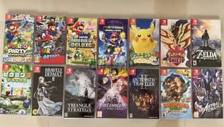 used nintendo switch games