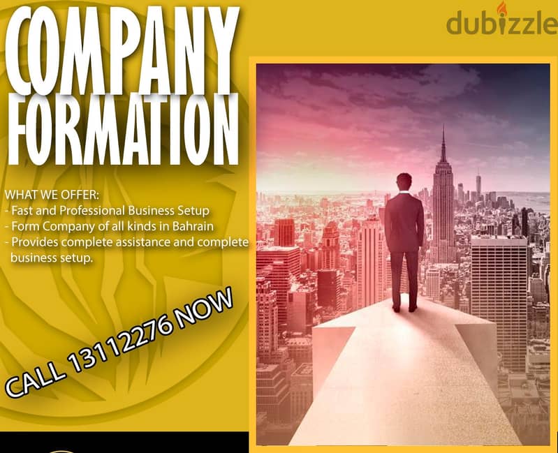 starting  to Your Work ! open new Business get Company formation 19 BD 0