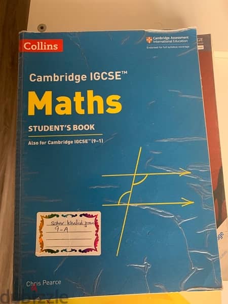 IGCSE books for sale grade 8-10 3