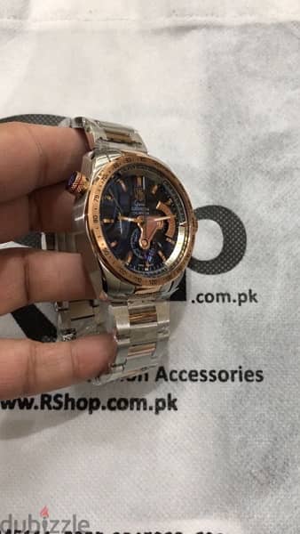 Tag heuer watch brand new gold & stainless steel with orginal box 1