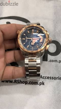 Tag heuer watch brand new gold & stainless steel with orginal box