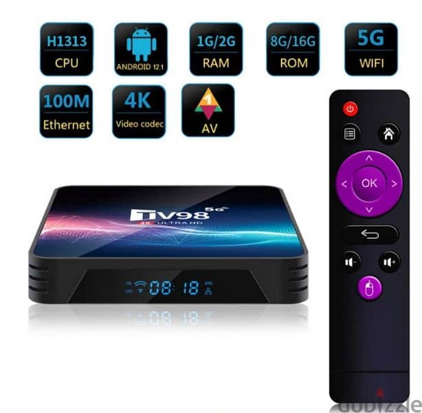 Android tv box reciever/ tv channels without dish/Works TV,mob,iphone 0