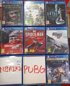 ps4 second hand games for sale eachb 6bd 5bd good condition