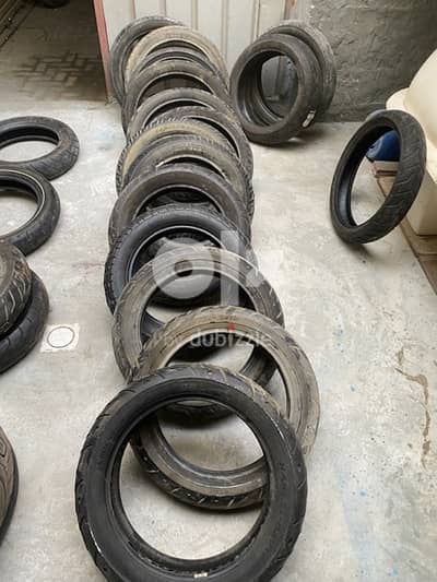 Motorcycle Tires Many sizes Available New & Used