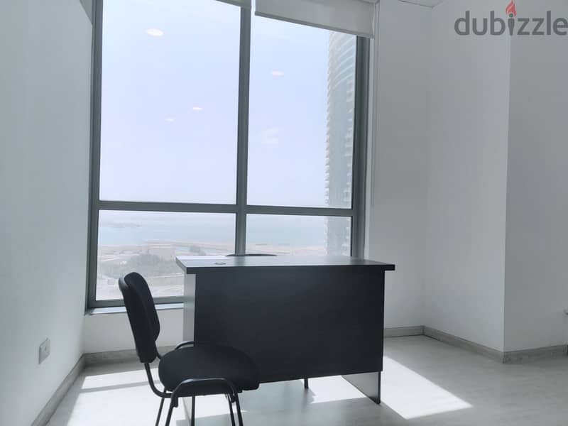 Commercial office on lease in the Diplomatic area for only75  BHD . . 0