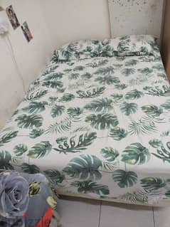 double bed , with mattress 0
