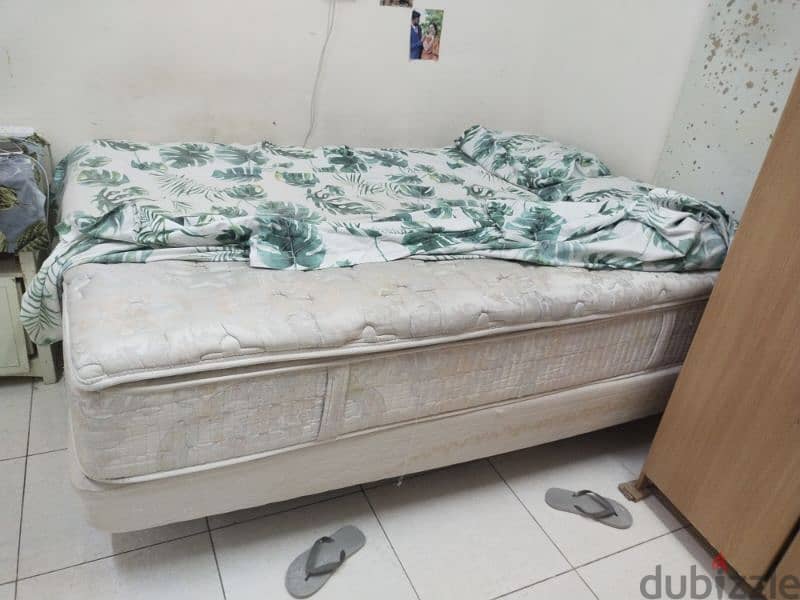 double bed , with mattress 1
