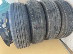 Nissan sunny 2015 Rims and tyres 0