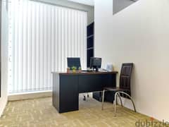 Diplomatic area commercial office Monthly rent of 75 BHD.