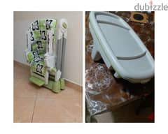 Baby Cot /High chair /Stroller