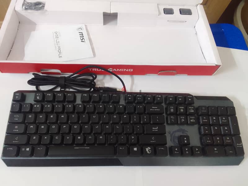 MSI Vigor GK50 Low Profile RGB Mechanical Gaming Keyboard 1