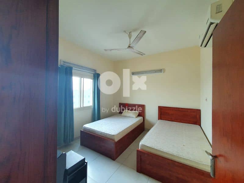 2BHK fully furnished flat for rent opposite to Shura council @260BHD. 11