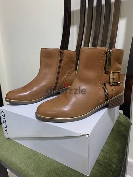 preloved ALDO leather boots 2