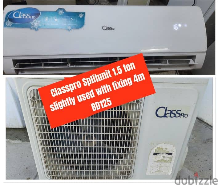 All type Splitunit window Ac fridge and washing for sale with delivery 9