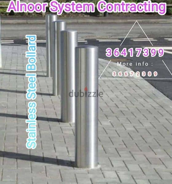 We do all kind of Stainless steel and structural steel works. 10