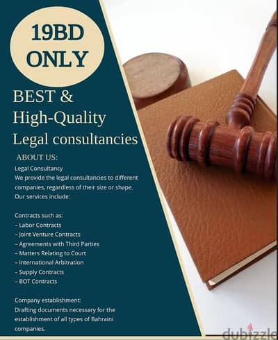 Starting Business and Other Legal services FOR ONLY 19 bd only.