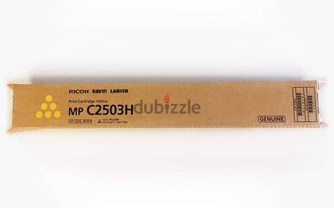 RICOH MP C2503H Yellow Print Cartridge Toner