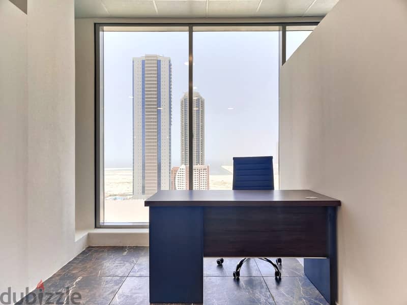 Attention cubicle offices in Biw Business Center in Al Hidd. For rent, 0