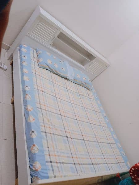 Bed with mattress for sale ( size 200X180) 0