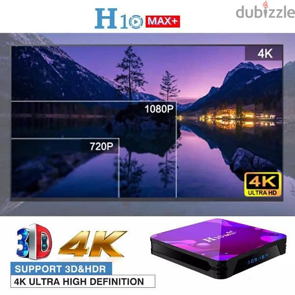 4K Android box Reciever/TV Channels without Dish/smart box 0