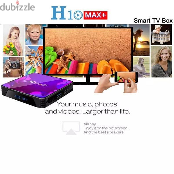 4K Android box Reciever/TV Channels without Dish/smart box 1
