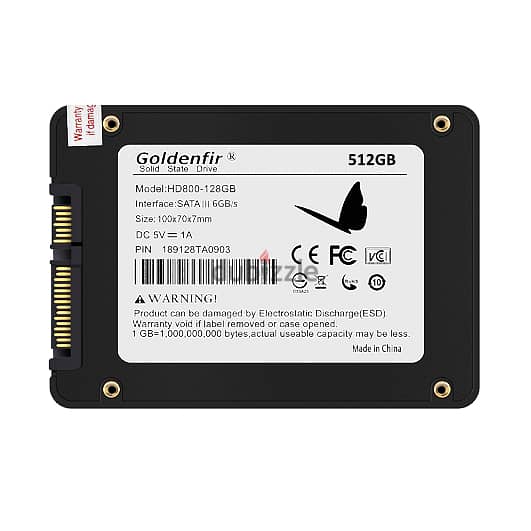 Brand New Goldenfir 512GB SATAIII SSD for just 10.99BD 3