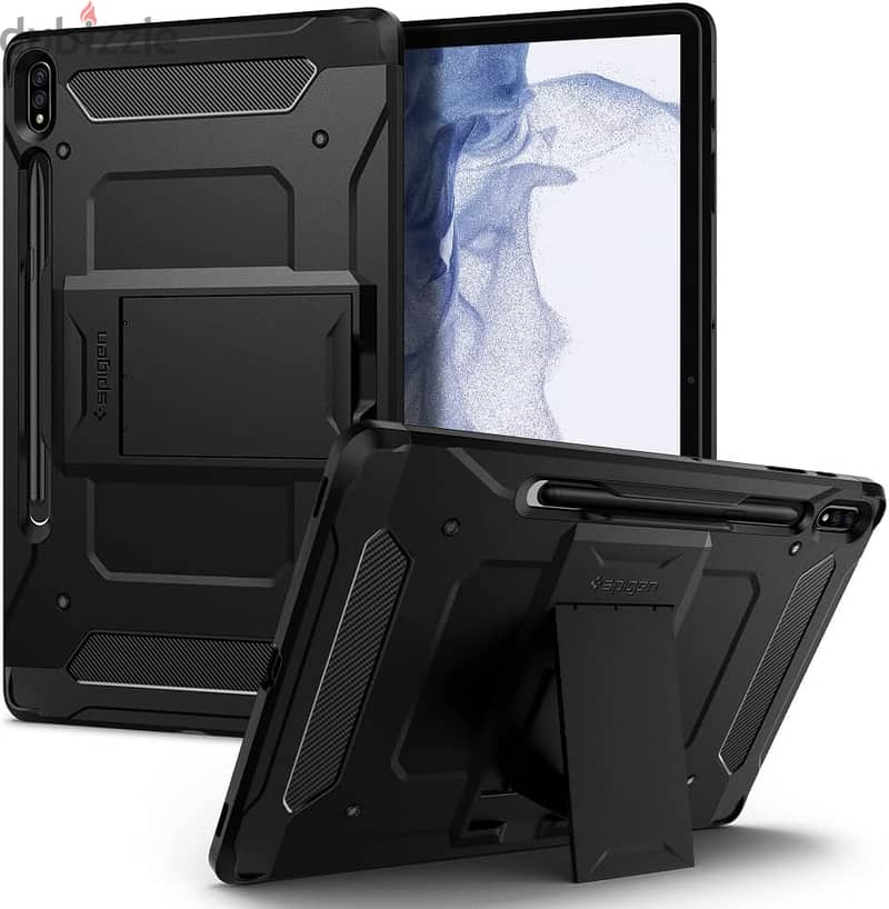 Galaxy Tab S8 Plus Case - Spigen Tough Armor Pro 0