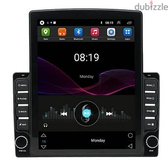 9.7 Inch Universal Touch Screen Tesla Style Vertical Radio Stereo Mult