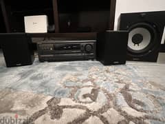 Complete Sound System - Amplifier - Speaker - Subwoofer -Technics-Sony