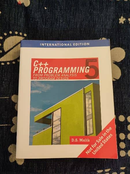 C++ Programming from Problem Analysis to Program Design 0
