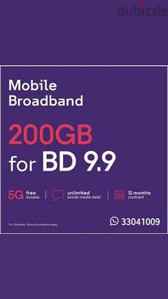STC Data Sim + Free Mifi, 5G Home BB, Fober eith free delivery