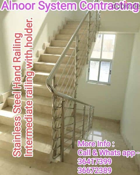 All kind of Stainless Steel and Structural Steel Hand Railing. 14