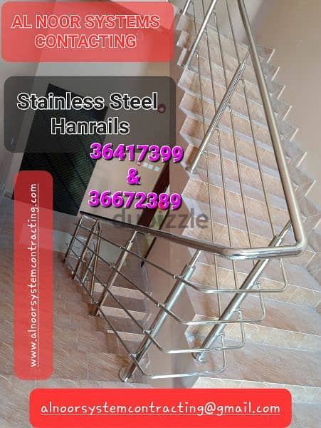 All kind of Stainless Steel and Structural Steel Hand Railing. 15