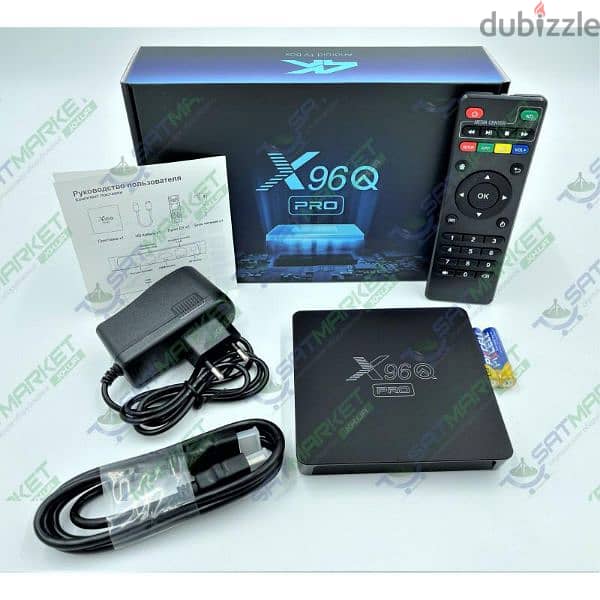 4k Android tv box Reciever/All tv channels without Dish/No need Airtel 1