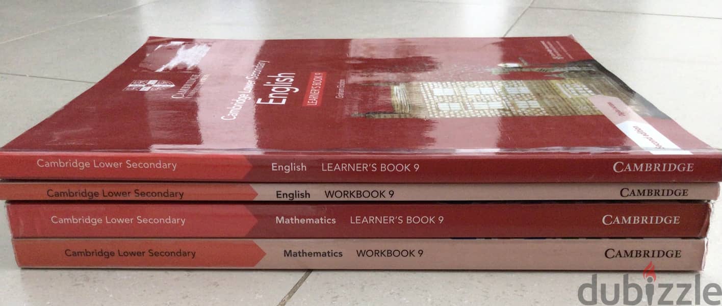 New Cambridge Al Noor Maths & English Books + Science Textbooks 4