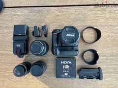 Nikon D7500 + 4 Lenses + Accessories