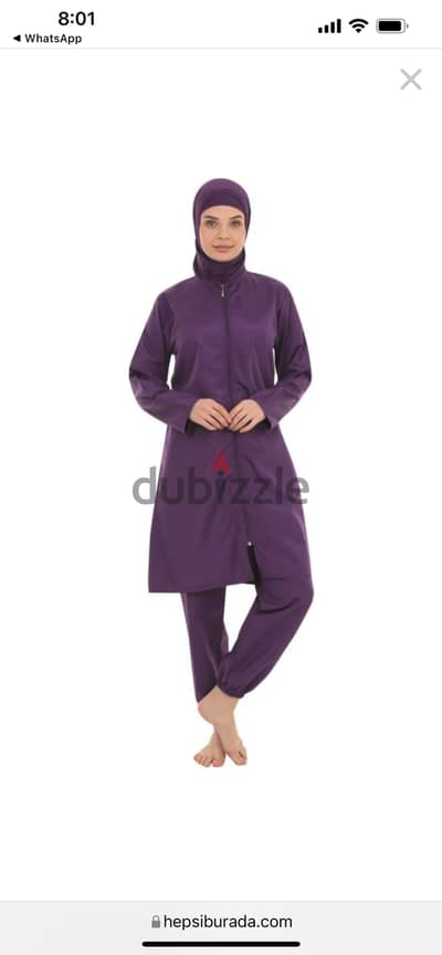 Women swimming suit burkini