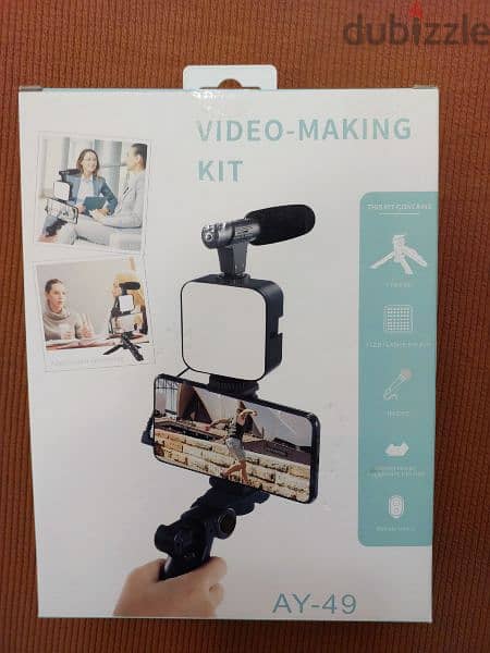 professional video making kit (new) with free delivery 0